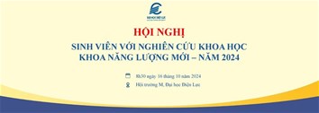 Hội nghị sinh viên với NCKH 2024